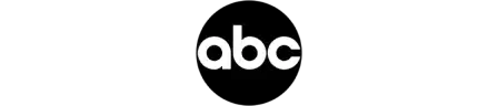 The image shows the letters abc in bold, white lowercase font centered on a solid black background, evoking a sense of plentiful simplicity and calm—a nod to digital minimalism for online wellbeing.