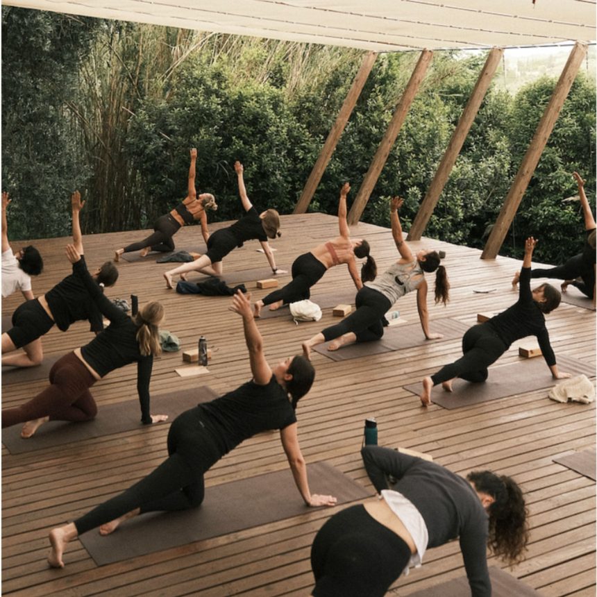 Yoga retreat in the Sabine Hills of Lazio near Rome, Italy